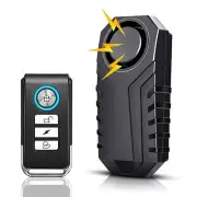 Wireless Security Vibration Motion Sensor Alarm IP55 Waterproof Super Loud 113dB