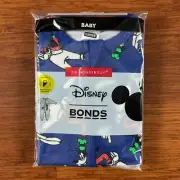Bonds Disney Goofy Blue Orange Green Zip Wondersuit BNIP Size 1