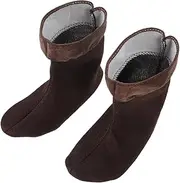 Milisten 1pair Fleece Boot Liners for Boots Soft Plush Thermal Inserts for Men Women Removable Washable Foot Comfort for Hunting Outdoor Activities