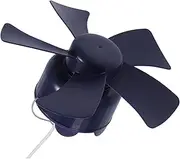 CLISPEED Small Portable USB Ceiling Fan with Timer Silent Cooling Mini Fan for Dorm Rooms Camping Travel Lightweight Bedside for Comfortable Sleep