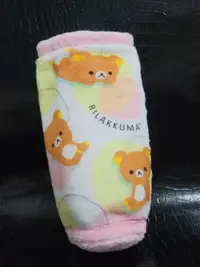 在飛比找Yahoo!奇摩拍賣優惠-拉拉熊 保溫水瓶杯套 Rilakkuma 毛巾水壺杯套 玻璃