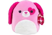 Squishmallows 8" Sager The Dog Valentine's Day Plush- Officially Licensed Kellytoy - Collectible Soft Squishy Puppy Stuffed Animal Toy - Add to Your Squad - Gift for Kids,Girls Boys -8 Inch
