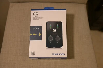 Go Twin/TC Helicon HD 2-channel audio MIDI Interfere for Mobile Devices
