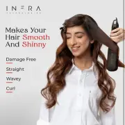 ™ Premium 2 Inch Ceramic Tourmaline Ionic Flat Iron - For Straight, Wavy and