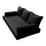 |COVER ONLY| Style 3 Crib Piped Trim Daybed Mattress Bolster Pillow Covers AD109