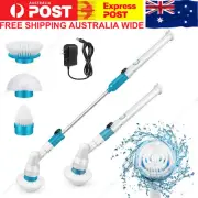 Electric Spin Scrubber Turbo Scrub Cleaning Brush Cordless Chargeable DF
