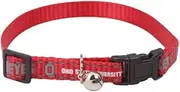 Ohio State Buckeyes White Breakaway Cat Collar