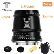 TTartisan 17mm F1.4 APS-C Large Aperture Lens L Mount for Leica TL TL2 CL Sigma
