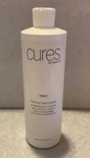 CURES BY AVANCE Foaming Cleansing Gel 16 Oz