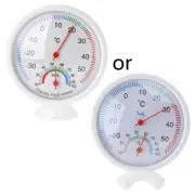 Clock-shaped Humidity Meter Temperature Hygrometer Indoor Outdoor