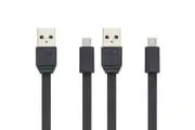 2x Moki Micro USB SynCharge Cable Data Sync Charging Cord for Samsung Android BL