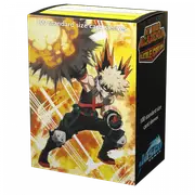 Sleeves - Dragon Shield - Box 100 - Matte Art - My Hero Academia Bakugo Explode