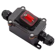 IP67 Waterproof Inline Cord Switch 12V DC 20A DPST 4Pin 2 Position on off Outdoo