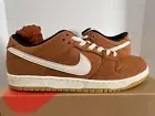 NIKE SB DUNK LOW PRO ISO DARK RUSSET SAIL OFF WHITE GUM SZ 12 DH1319-200