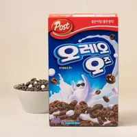 在飛比找蝦皮購物優惠-[現貨+預購]韓國限定 Post OREO 巧克力棉花糖麥片