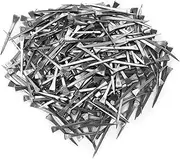 QANYEGN 250Pcs Horseshoe Nails, Steel Hoof Fixer Nails, Stainless Steel Horseshoe Nails for All Breeds and Sizes of Horse