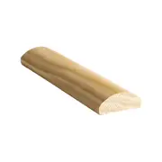 Porta 39 x 16mm 2.7m Clear Pine Riverine Contours Curved Wall Bead