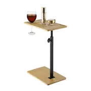 ACA Bamboo Bathtub Caddy Tray Table Adjustable Antiskid Freestanding Holder Bath Home Spa
