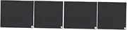 Ciieeo 2sets 2pcs Induction Cooktop Mats Washable Silicone Heat Insulation Pads for Induction Cookers Protective Wear Resistant Pad Easy to Clean Portable Design 2pcs*2