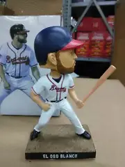Evan Gattits Oso Blanco Braves Bobblehead