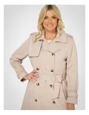 [Fella Hamilton] Brigitte Trench Coat in Sand