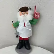 Annalee Tailgating Football Santa Clause 2012 Christmas Exclusive NWT 10” HTF