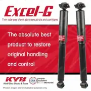 2x Rear KYB Excel-G Shock Absorbers for Subaru Brumby AU5 EA81 1.8 F4 4WD Ute (for: Subaru)