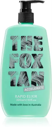The Fox Tan Quick Elixir body cream tanning accelerator 300 ml