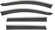 Window Visor Wind 4pcs for Jetour X90 Plus 2021+ Car Window Visor Awning Shelters Windshield Side Window Rain Sun Shade(J-01)