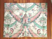 Pair of Vtg. Floral quilted Fabric Nettle Creek Pillow Covers NOS