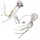 6-Wire Washing Machine Timer 90 Degree Central Hole Distance 68mm Switch Shaft