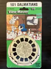Disney's 101 Dalmations View-Master 3D 3 Reel Set, Vintage * Unopened *