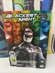 DC DIRECT BLACKEST NIGHT BLACK LANTERN HAL JORDAN 2010 COMIC CON EXCLUSIVE 2000