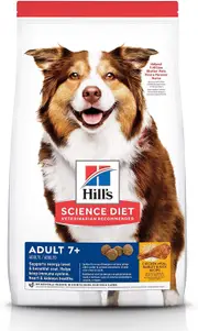 Hill'S Science Diet Adult 7+ Chicken Meal, Barley & Brown Rice Recipe Senior Dry Dog Food 12Kg Bag