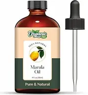 Organic Zing Marula (Sclerocarya birrea) Oil Pure & Natural for Skin, Face, Hair Care, Aromatherapy, Diffuser, Conditioner - 118ml/3.99fl oz