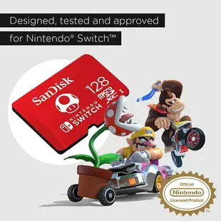 【跨店最高22%回饋】【現貨免運】SanDisk NS Switch 任天堂 專用記憶卡【esoon】64G 128G 256G 512G Micro SD 記憶卡