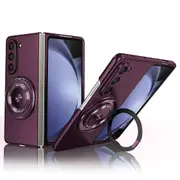 For Samsung Galaxy Z Fold6 5G Case ic Kickstand Hard PC Shockproof Protective Cover