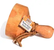 Rosewood Wooden Masher Roti, Paratha & Potatoes Grade Kitchen Tool Masher Wood