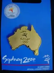 Australia Gold Sydney 2000 Olympics Pin