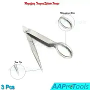 3X TWEEZER WITH MAGNIFIER MAGNIFYING PURE GLASS FOR HOBBY FIRST AID KIT EYE TOOL