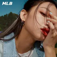 在飛比找Yahoo!奇摩拍賣優惠-MLB JEWELRY飾品系列 單邊LOGO耳環 紐約洋基隊