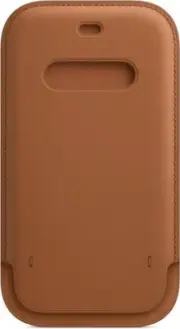 Apple iPhone 12 Pro Max Leather Sleeve with MagSafe - Saddle Brown - New