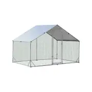 Costway Large Walk-in Chicken Coop Outdoor 2x3x1.95m