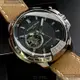 GiorgioFedon1919手錶,編號GF00121,46mm銀錶殼,咖啡色錶帶款