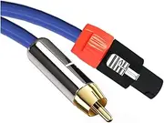 NL4FC 4 Pin Speakon to RCA OFC Audio Cable Compatible with AMP Professional Stage Speaker Speakon Plug Cable Gold Plated 1M 2M 3M 5M(0.75meter)