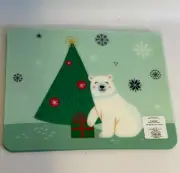 Set of 5 Wondershop Christmas Polar Bear Placemat