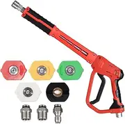 Pressure Washers | Detachable Cleaner for Floor | High-Pressure Power Washer with Hose Quick Connectors, for Floor Wall Fence Cleaning Watering