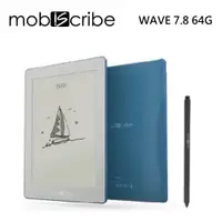 在飛比找PChome24h購物優惠-MobiScribe WAVE 7.8 64G 黑白電子書 