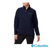 在飛比找PChome24h購物優惠-Columbia 哥倫比亞 女款- 立領軟殼外套-深藍 UW