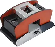 Automatic Card Shuffler, One Key Start, Noise Reduction, Quick Shuffling, Convenient Accessory, Portable Design, 2/4/6 Deck, Electric Poker Shuffler for Family Party Games